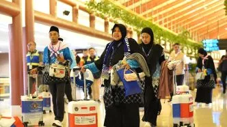 Kepulangan jemaah haji soekarno hatta