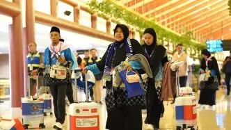 Kepulangan jemaah haji soekarno hatta