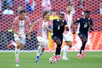 Luka modric 200 penampilan kroasia