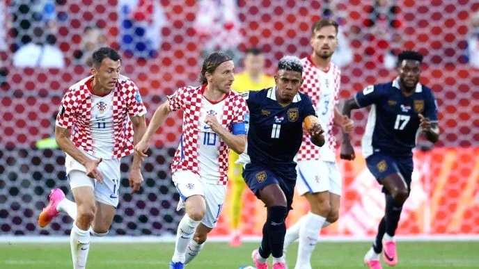 Luka modric 200 penampilan kroasia