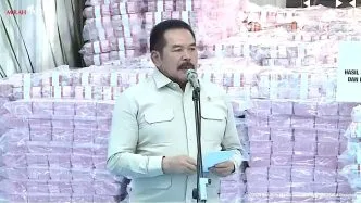 Penyerahan aset sitaan kejagung kemenkeu