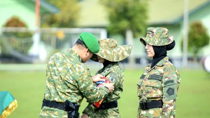 Peserta sppi latsarmil kemenhan