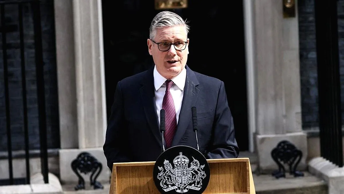 Dengan Suara Bergetar, Keir Starmer Umumkan Pengunduran Diri dari Jabatan Perdana Menteri Inggris Pidato pengunduran diri keir starmer