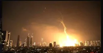 Konflik Memanas, Iran Gempur 22 Target Militer dan Pangkalan AS di Bahrain, Kuwait, dan Yordania Rudal irgc targetkan basis militer amerika