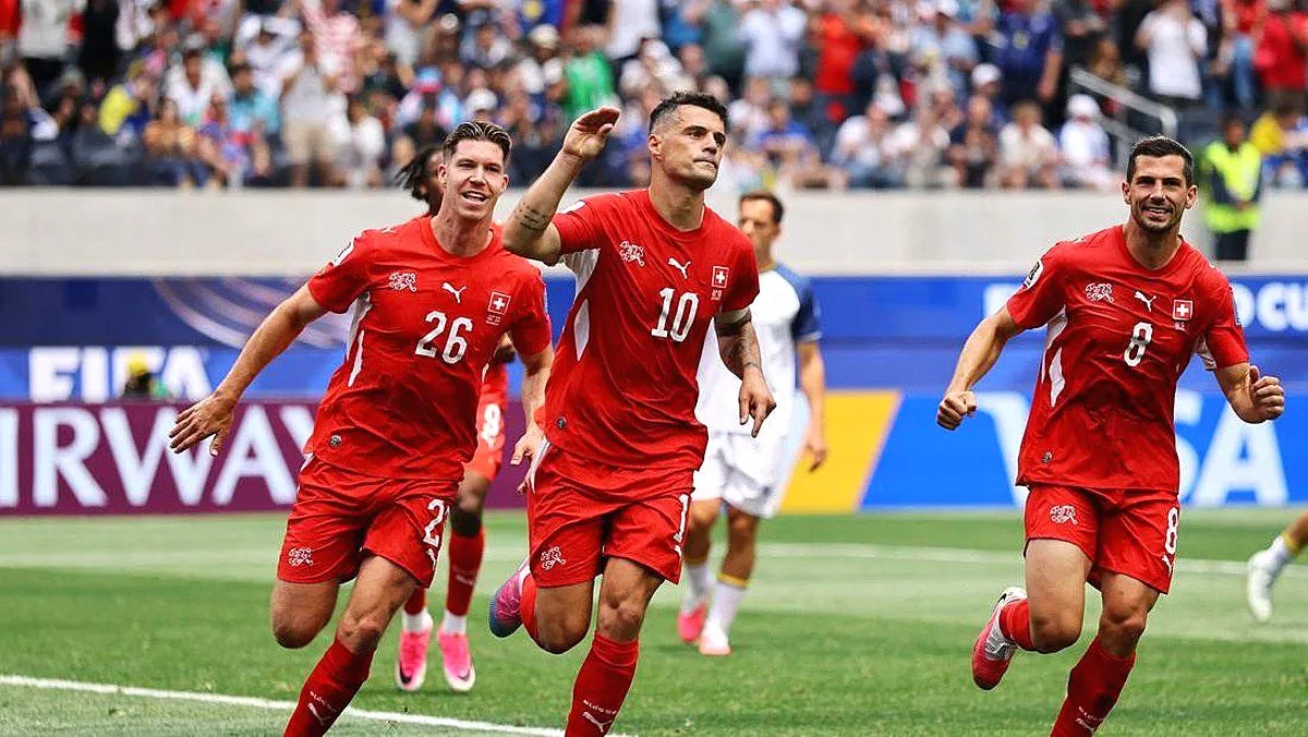 Swiss Pesta Gol 4-1 ke Gawang Bosnia, Yohan Manzambi Bersinar dengan Dua Gol Swiss vs bosnia piala dunia
