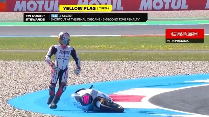 Veda ega pratama crash moto3 belanda