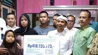 Ahli Waris Satpam Jatiluhur Terima Ratusan Juta dari BPJS Ketenagakerjaan, Ini Rinciannya