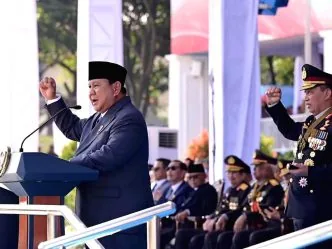 HUT Bhayangkara ke 80, Prabowo Ingatkan Penegakan Hukum Harus Bebas dari Kepentingan