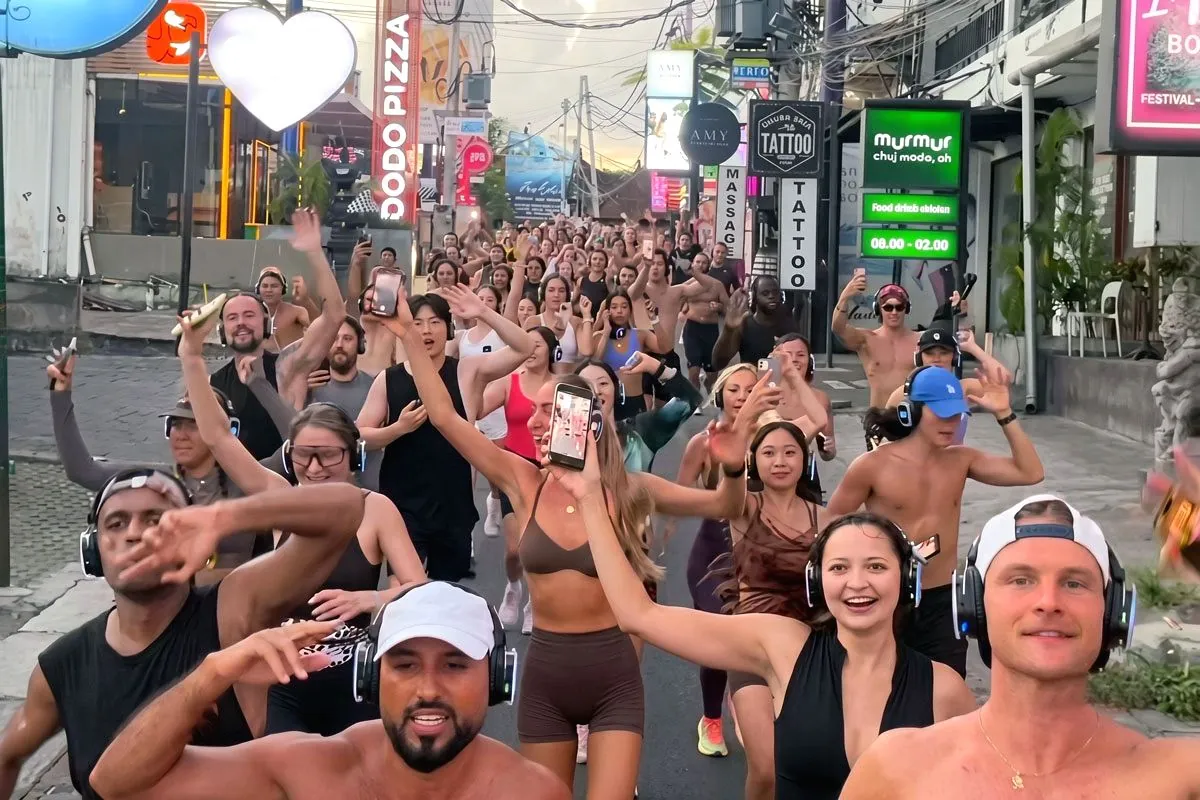 Dua WN Belanda Tinggalkan Indonesia, Imigrasi Tetap Berlakukan Pencekalan Usai Kasus Event Lari Viral di Canggu Bali silent disco event lari canggu