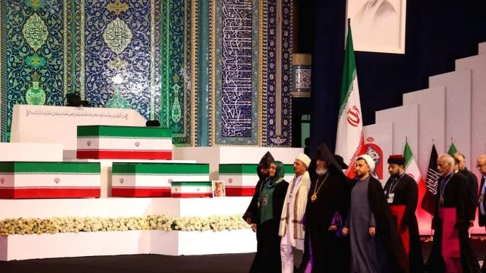 Dubes RI Untuk Iran Rolliansyah Soemirat Hadiri Upacara Penghormatan Terakhir Ayatollah Ali Khamenei Dubes ri teheran pemakaman khamenei