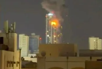 Babak Baru Konflik Teluk: Pertama Kalinya Jet Tempur Bahrain-Kuwait Balas Serangan Targetkan Fasilitas Militer Iran Fasilitas militer drone iran target serangan