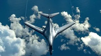 Pembom strategis b1b lancer usaf