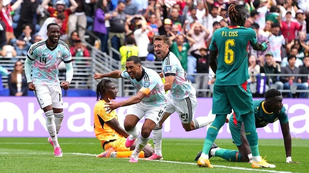 Sempat Unggul 2-0, Senegal Tersingkir dari Piala Dunia 2026, Diarra Ungkap Kekecewaan Selebrasi belgia lawan senegal