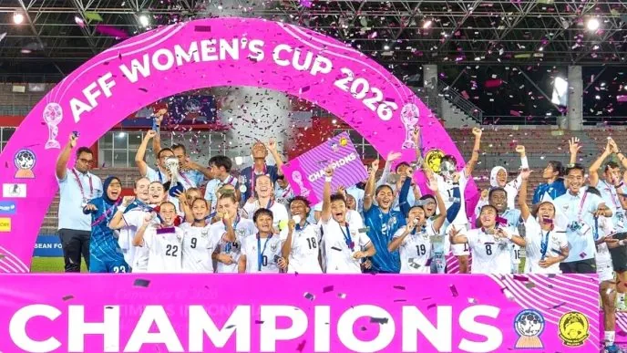 Garuda Pertiwi Pertahankan Gelar Juara! Indonesia Libas Laos 5-0 pada Final Piala AFF Putri 2026 Timnas putri indonesia juara aff