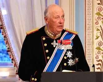 King Harald v wafat