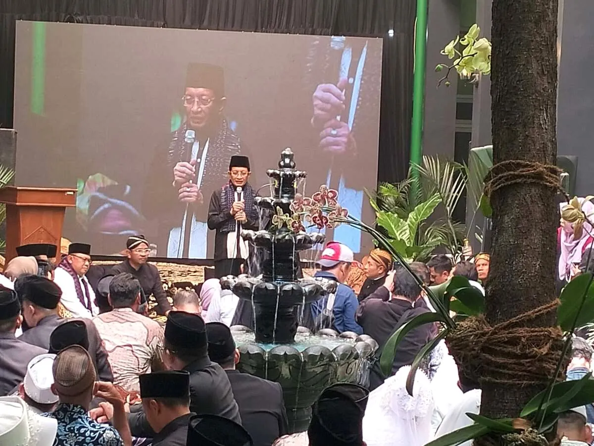 Menag Nasaruddin: Indonesia Patut Bersyukur, Kepemimpinan Prabowo Dinilai Berjalan di Jalur Tepat Menag Nasaruddin Indonesia Patut Bersyukur, Kepemimpinan Prabowo Dinilai Berjalan di Jalur Tepat