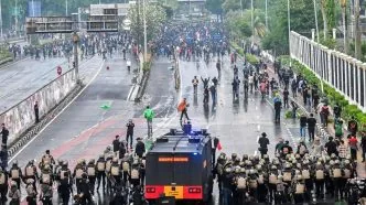 Aksi demo 18 agustus merebutkemerdekaan
