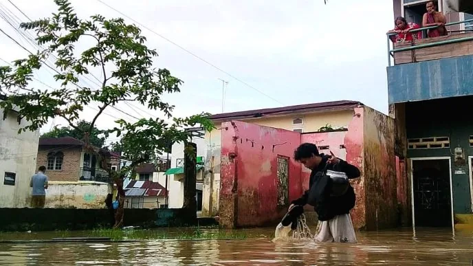 Banjir melanda medan