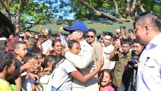 Presiden Prabowo Kunjungi NTT dan Berikan Bantuan 200 Miliar untuk Penanganan Bencana Dari Bali prabowo kunjungi NTT