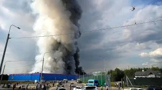 Dron ukraina sasar ritel di rusia