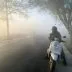 Kabut asap mengakibatkan jarak pandang sempit di martapura