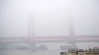 Kabut asap selimuti palembang