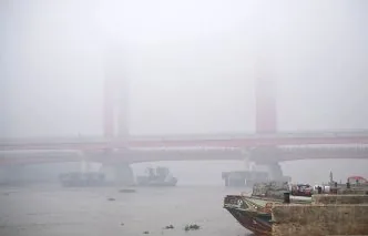 Kabut asap selimuti palembang