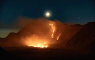 Kebakaran gunung gede
