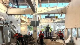 Kerusakan gedung akibat gempa 7M NTT Flores