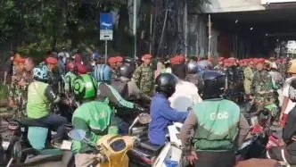 Kerusuhan di pejompongan jumat pagi