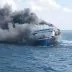 Km mutiara sentosa 2 terbakar di sumenep