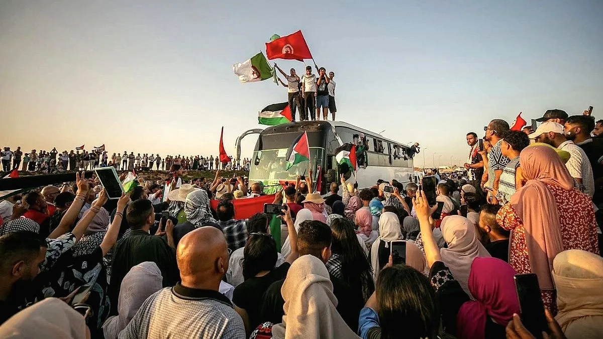 Land Convoy to Palestine Terjebak di Perbatasan Turki-Irak Menunggu Izin, Ada Relawan Indonesia Juga Konvoi darat ke gaza