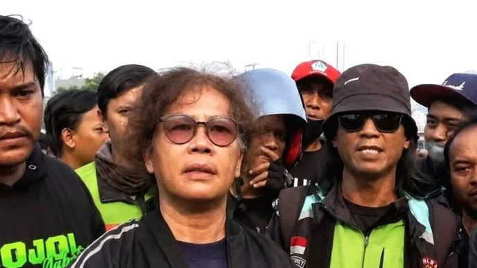 Massa relawan ojol jakarta kecewa ampb pulang