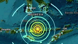 NTT Masih Diguncang 5.688 Gempa Susulan, BNPB Prediksi Masih Berlangsung hingga Sebulan Peta gempa susulan masih terjadi NTT