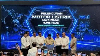 Motor Listrik Nasional Resmi Diluncurkan, Indonesia Siap Jadi Pemain Utama Kendaraan Listrik Global Prabowo luncurkan motor listrik nasional dp 0 persen