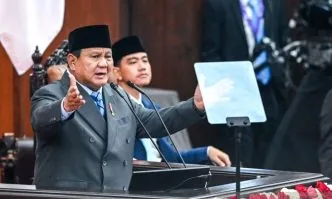 Prabowo pamerkan beberapa hal di pidato sidang mpr