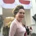 Ratna sari dewi istri bung karno hadir di upacara HUT Ri