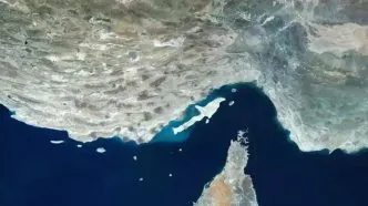 Selat hormuz citra satelit