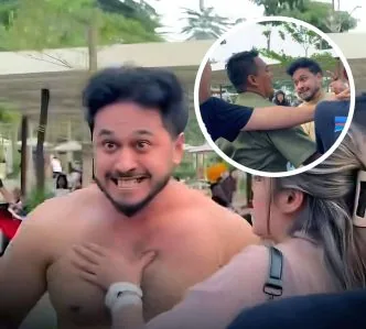 Tantrum buka baju gara gara parkir