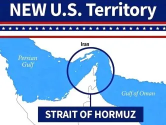 Unggahan trump klaim selat hormuz wilayah amerika