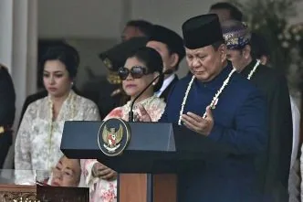 Presiden Prabowo Pimpin Upacara HUT RI di Istana Merdeka, Sederet Menteri Diutus Prioritaskan Tangani Bencana Daerah Upacara hut ri di istana