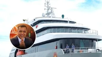 Viral Logo Kemenhan di Yacht Mewah J7 Explorer Milik Haji Isam: Kapal Swasta Pakai Logo Negara untuk Proyek Pangan? Yacht berlogo kemhan RI milik haji isam