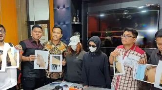 Betrand Peto Dilaporkan ke Polda Metro Jaya Atas Dugaan Kekerasan Seksual dan Fisik Anw nathaniel jumpa pers kelapa gading