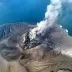 Foto erupsi anak krakatau dari udara