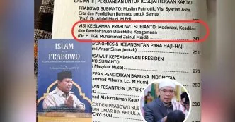 Heboh Buku “Islam Ala Prabowo” – TGB dan Gus Kautsar Bantah Jadi Kontributor, Tak Pernah Kirim Tulisan Heboh buku islam prabowo TGB tidak pernah kirim tulisan