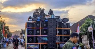 Ilustrasi sound horeg
