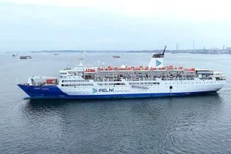 Bandara Lumpuh Karena Abu Vulkanik, Pelni Siagakan Kapal Laut untuk Alternatif Perjalanan Domestik Kapal pelni di pelabuhan tanjung priok jakarta