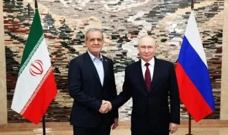 Momen presiden irana bertemu presiden rusia